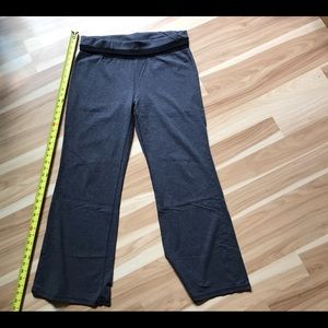 Gap XL yoga pants w high waist that fold down